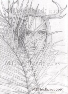 Lady in Forest 001 smaller with watermarks